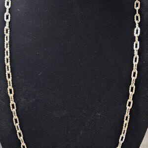 ✨ Vintage 1972 Grosse Germany 925 Sterling Silver Long Chain – 32” ✨